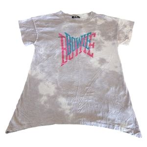 David Bowie by Knit Riot sz M medium tee